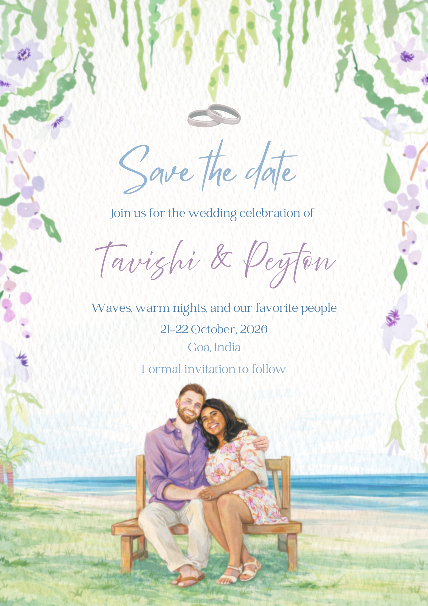 Save the Date — Tavishi & Peyton